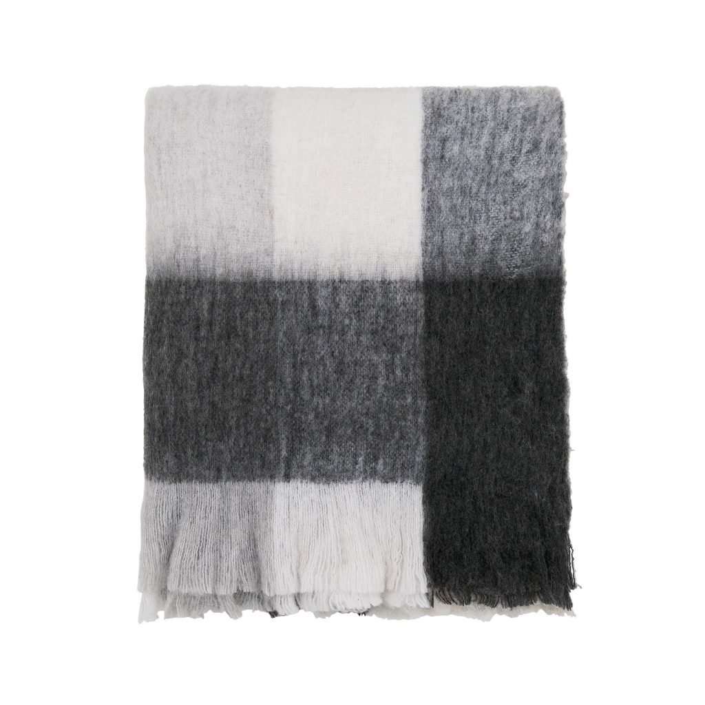 Murmur Ellis Woven Throw, Storm Grey