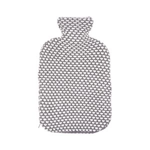 Murmur Dotty Knit Hot Water Bottle  Cover Cloud Grey | Bed Sava