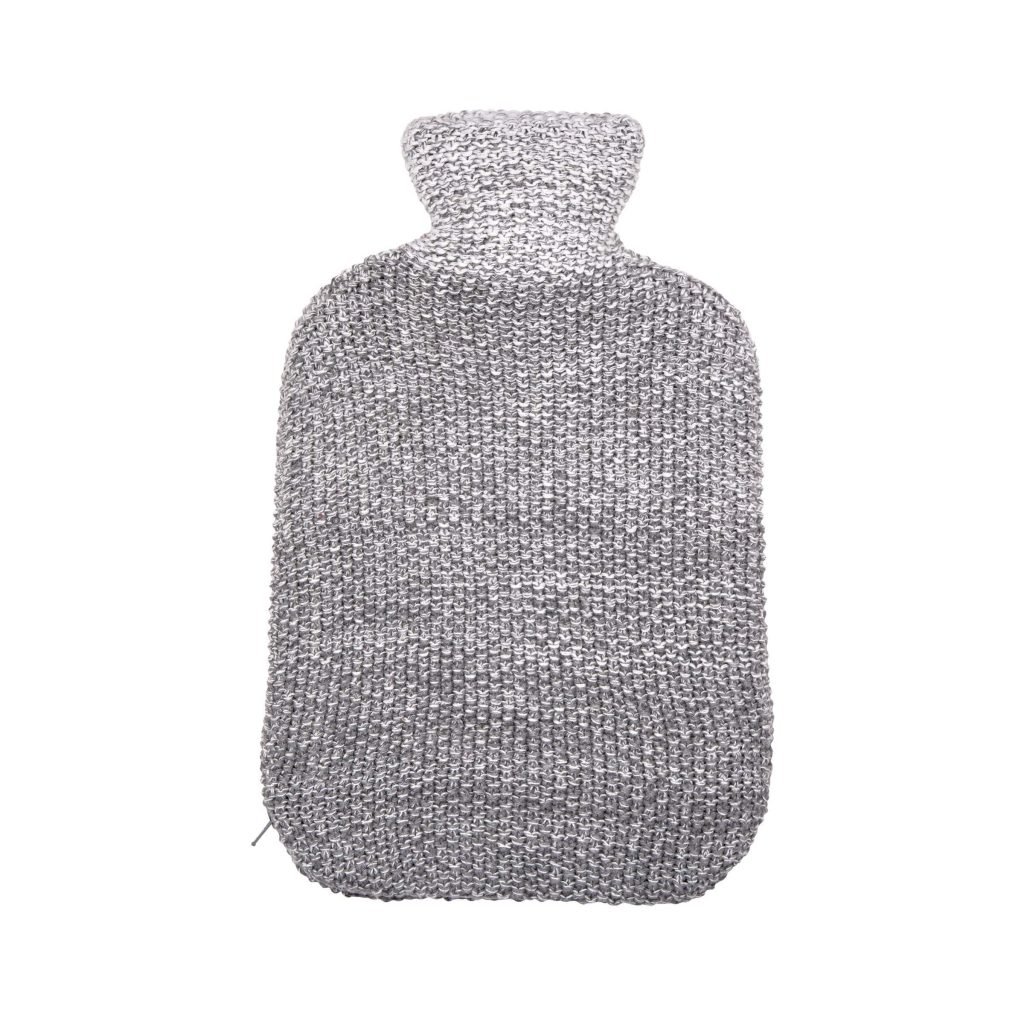Murmur Ombre Knit Hot Water Bottle & Cover, Cloud Grey