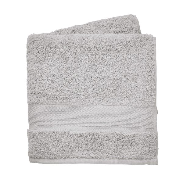 Murmur Cove Supersoft Face Towel Cloud Grey | Bed Sava