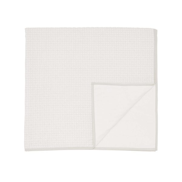 Murmur Dora Quilted Throw Cloud Grey | Bed Sava