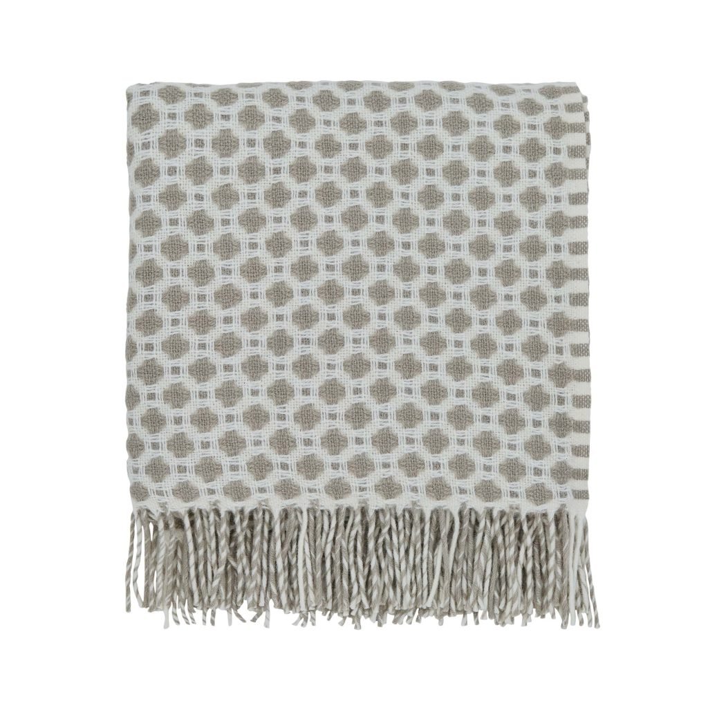 Murmur Elda Woven Throw, Linen