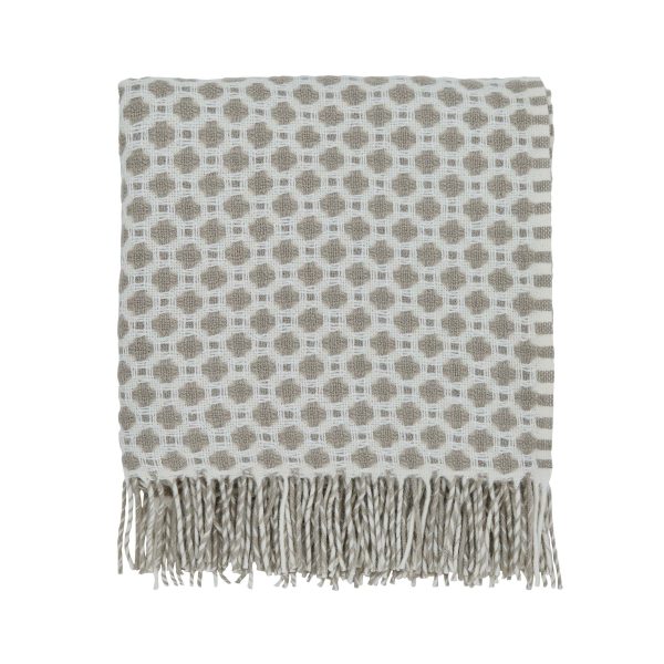 Murmur Elda Woven Throw Linen | Bed Sava