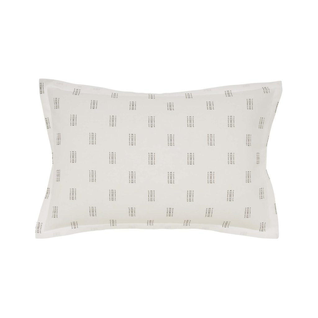 Murmur Elska Oxford Pillowcase, Cloud Grey