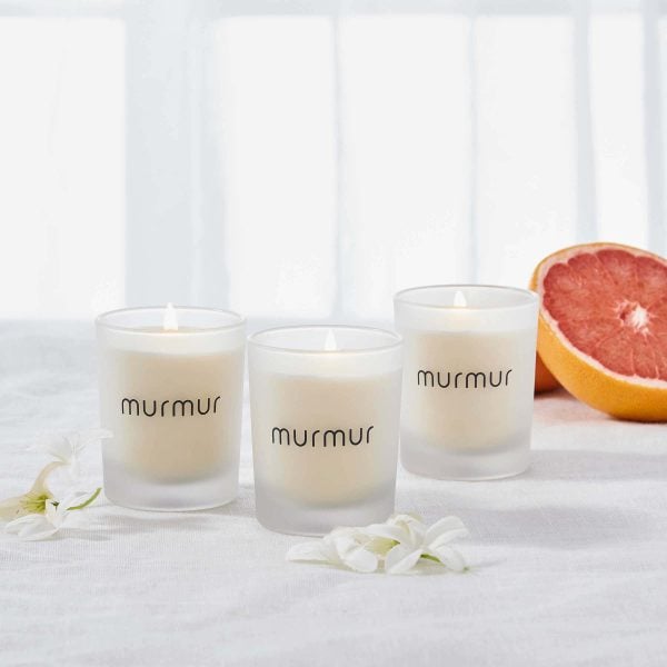 Murmur Energise Votive Scented Candle 3 Pack | Bed Sava