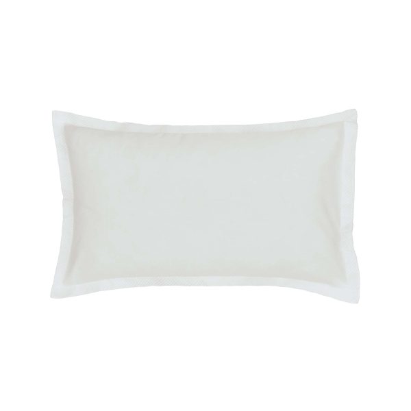Murmur Eva Oxford Pillowcase White | Bed Sava