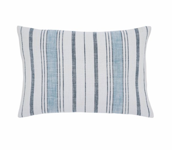 Murmur Finn Cushion 60cm x 40cm Ballintoy Blue | Bed Sava