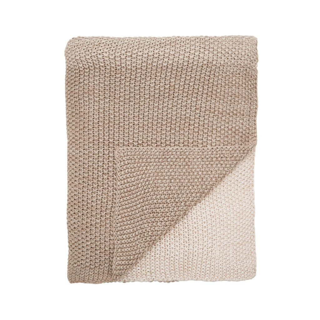 Murmur Flo Knitted Throw, Linen