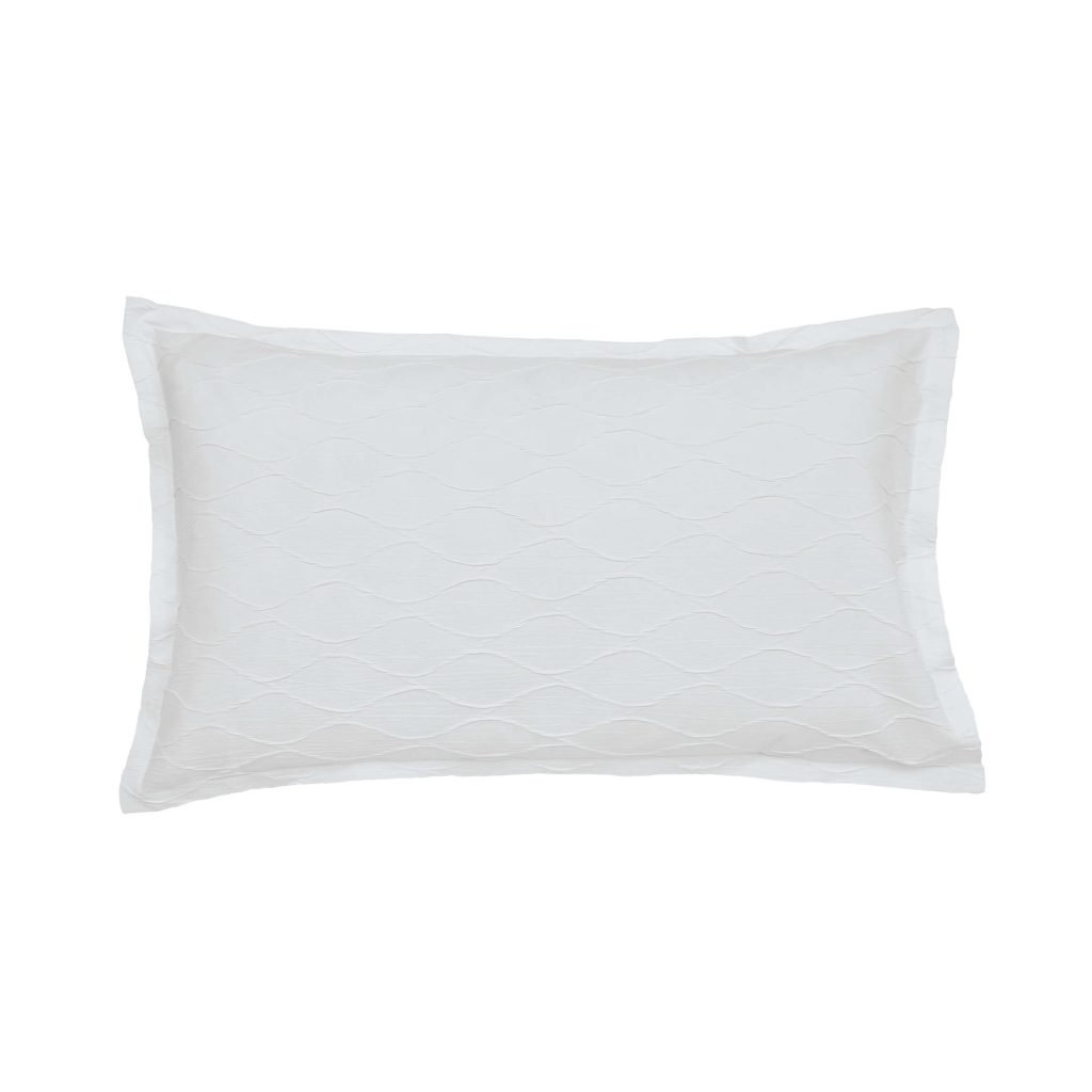 Murmur Frida Oxford Pillowcase, White