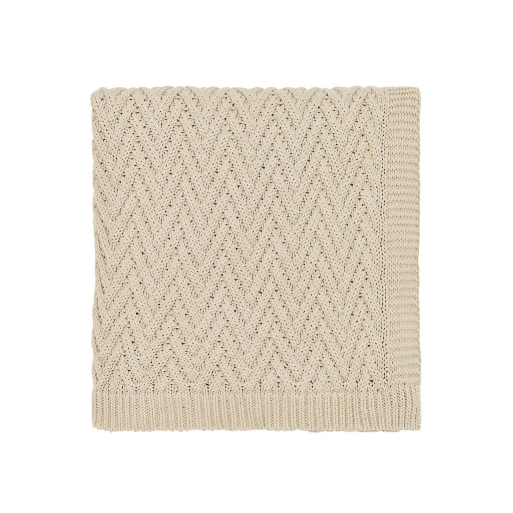 Murmur Harris Chunky Knit Throw, Linen