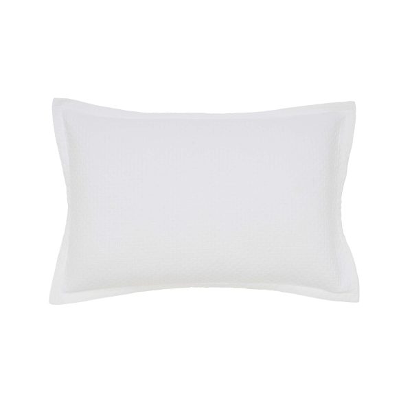 Murmur Hush Oxford Pillowcase White | Bed Sava