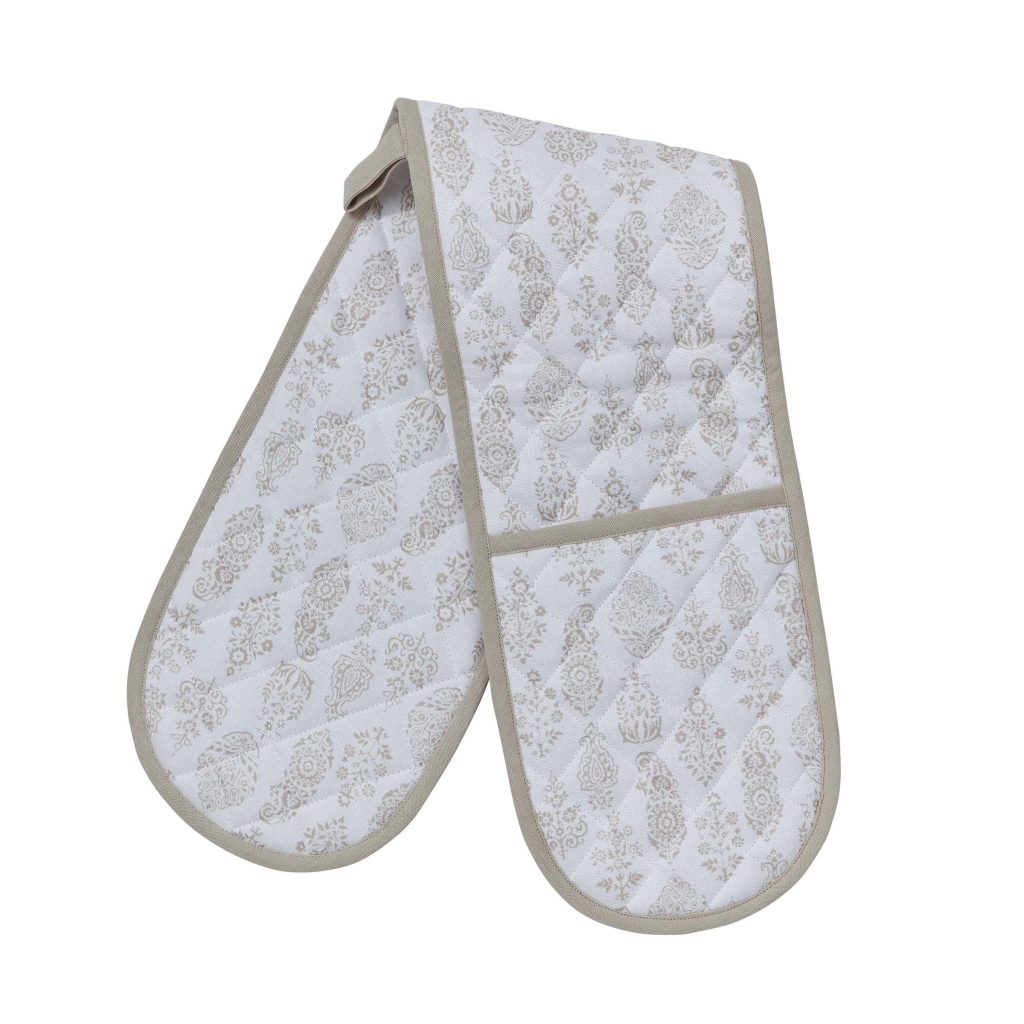 Murmur Aria Double Oven Glove, Linen