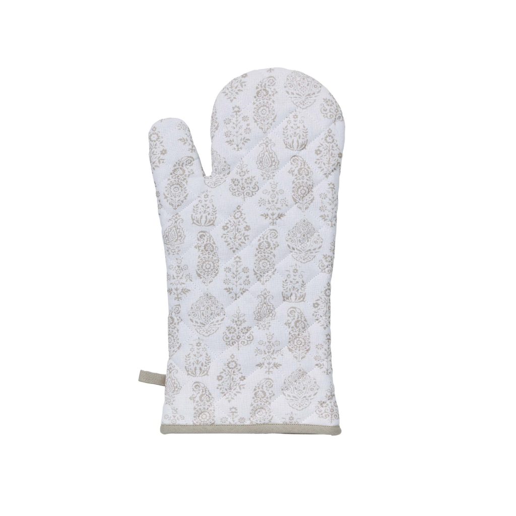 Murmur Aria Single Oven Glove, Linen