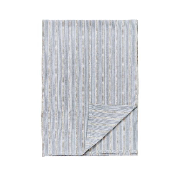 Murmur Clodagh Table Runner Linen  Grey | Bed Sava