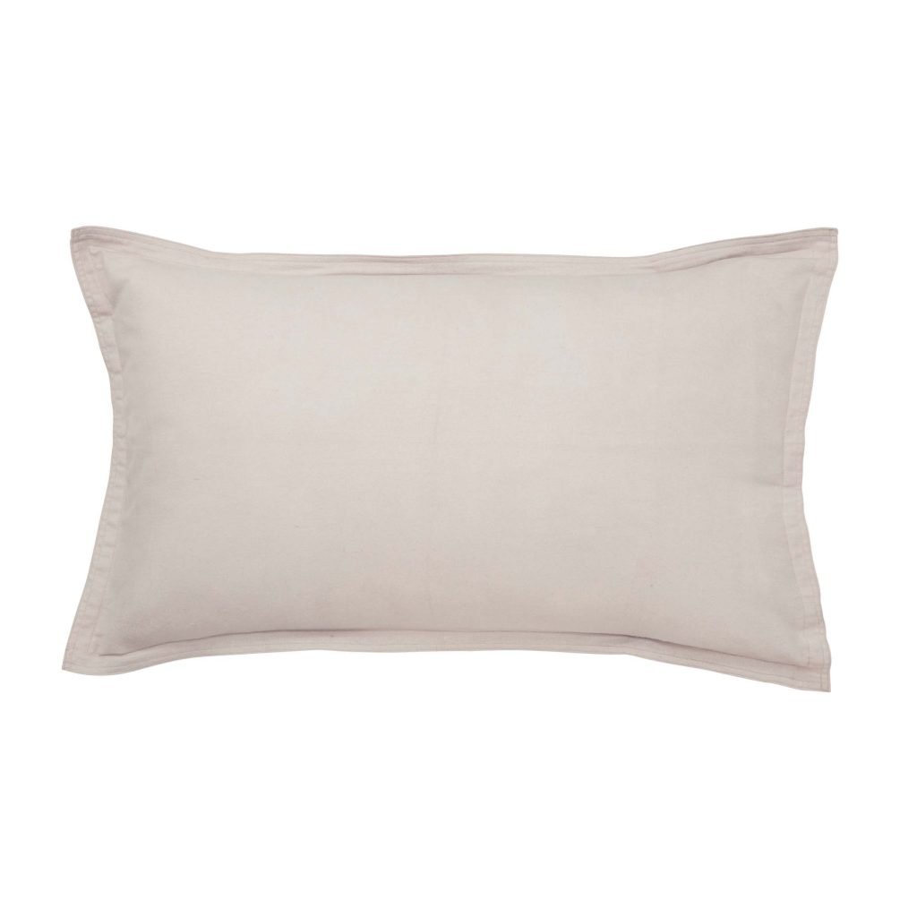 Murmur Laila Brushed Cotton Oxford Pillowcase, Linen