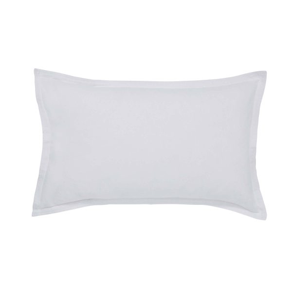 Murmur Laila Brushed Cotton Oxford Pillowcase White | Bed Sava