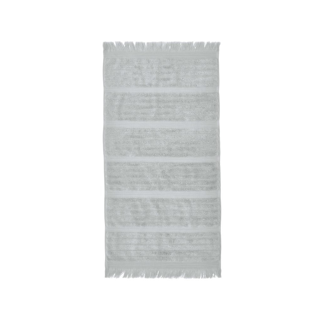 Murmur Leif Bath Sheet, Cloud Grey