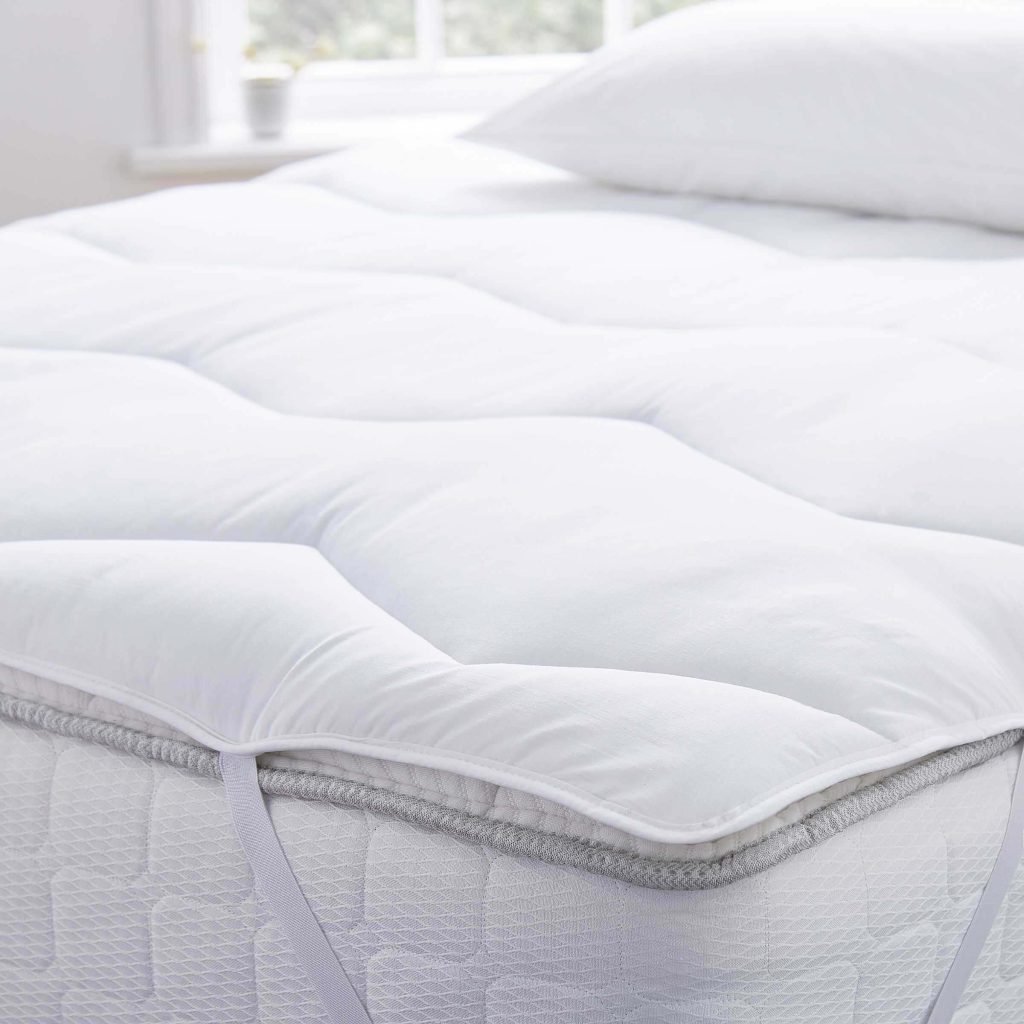 Murmur Luxury Cotton Percale Mattress Topper Single