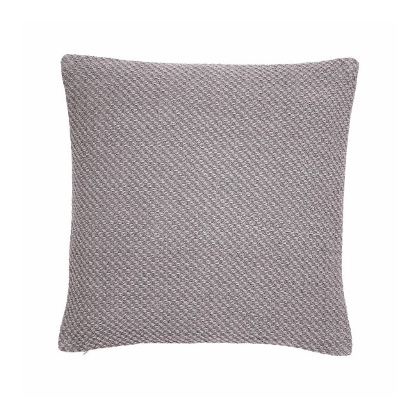 Murmur Nell Cushion 50cm x 50cm Linen  Grey | Bed Sava