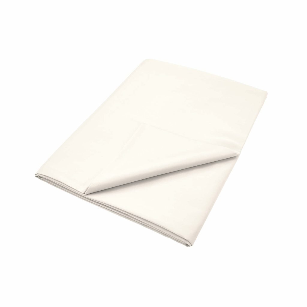 Murmur 500 Thread Count Super Kingsize Flat Sheet, Ivory