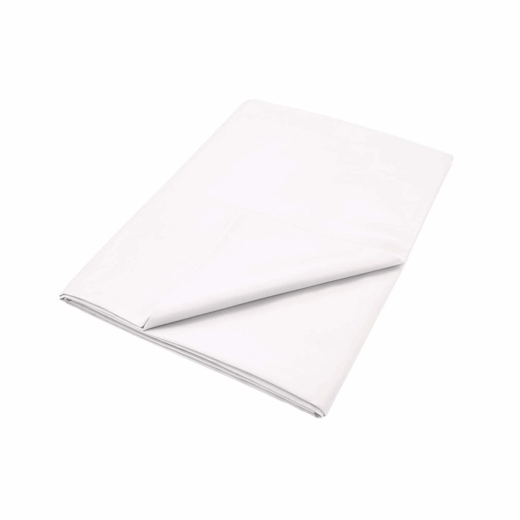 Murmur 1000 Thread Count Super Kingsize Flat Sheet, White