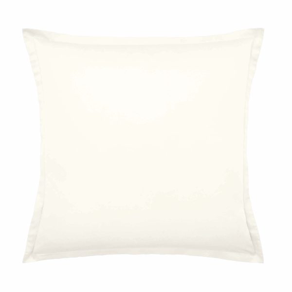 Murmur 500 Thread Count Square Oxford Pillowcase Ivory | Bed Sava