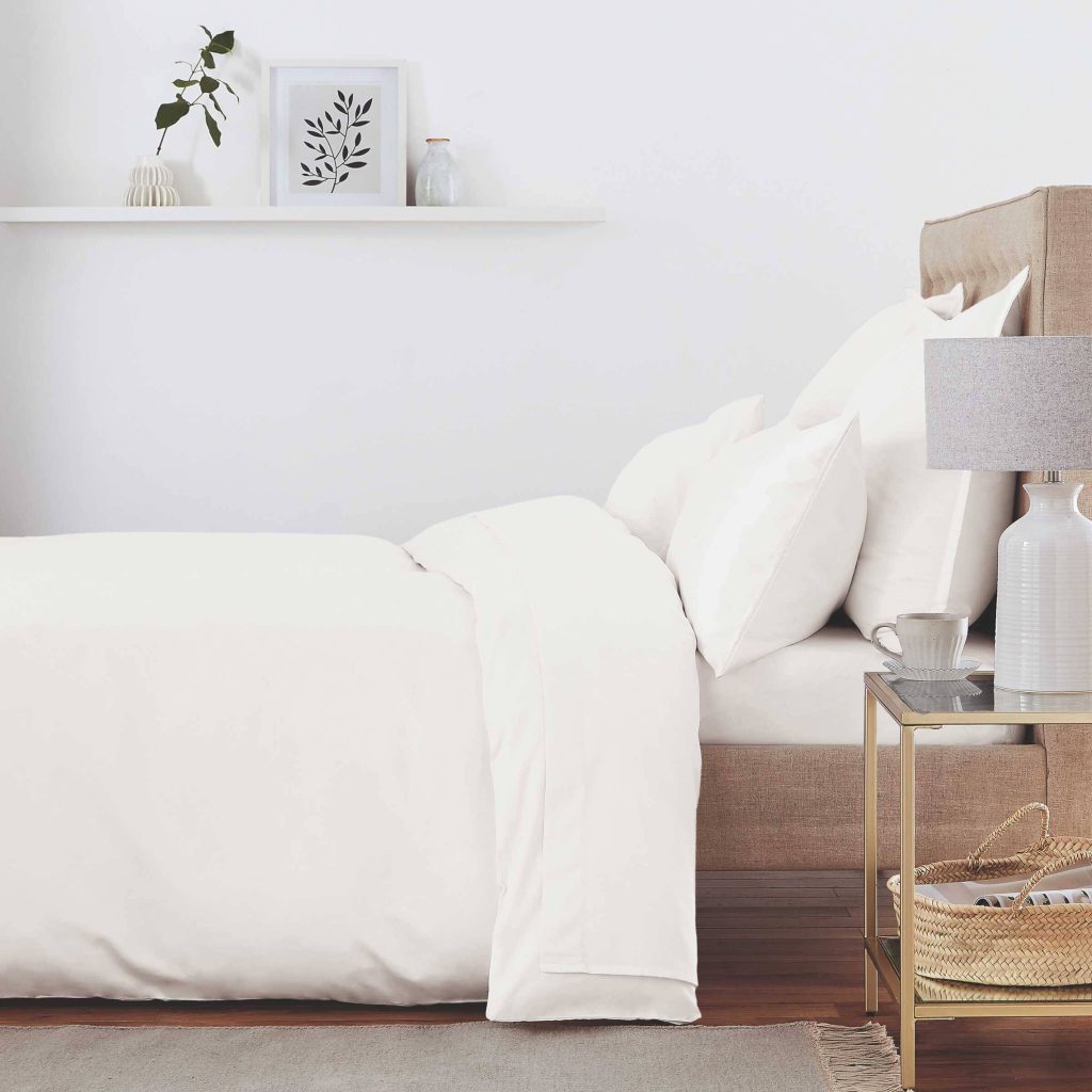 Murmur 500 Thread Count Single Duvet Cover, White
