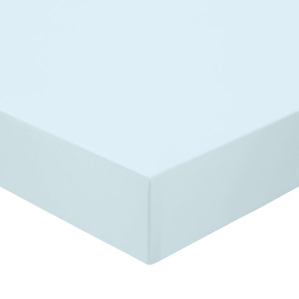 Murmur 500 Thread Count Super Kingsize Fitted Sheet Ballintoy Blue | Bed Sava