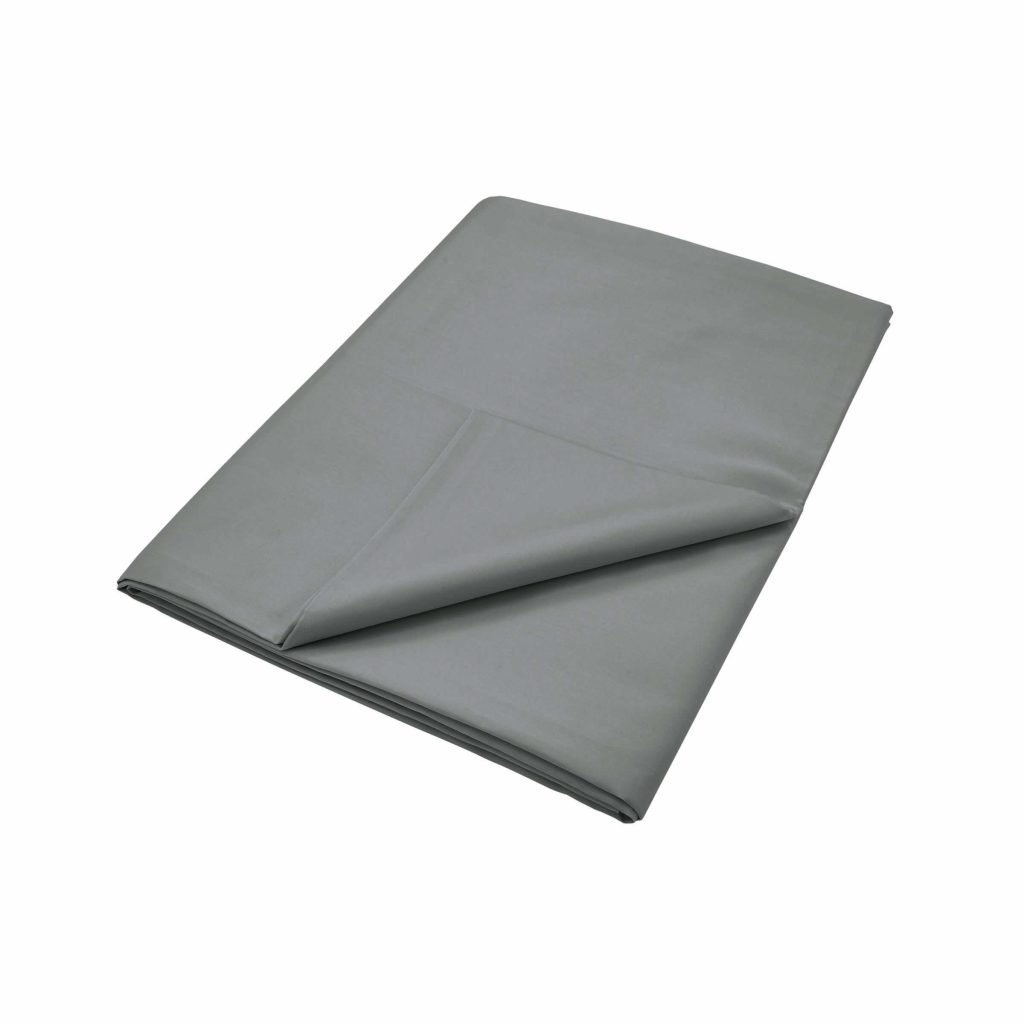 Murmur 500 Thread Count Double Flat Sheet, Storm Grey