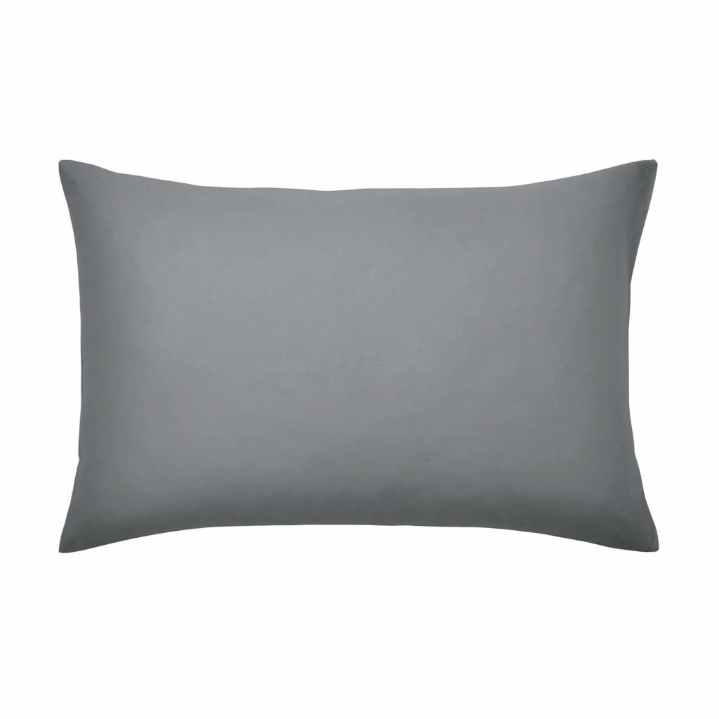 Murmur 500 Thread Count Standard Pillowcase, Storm Grey