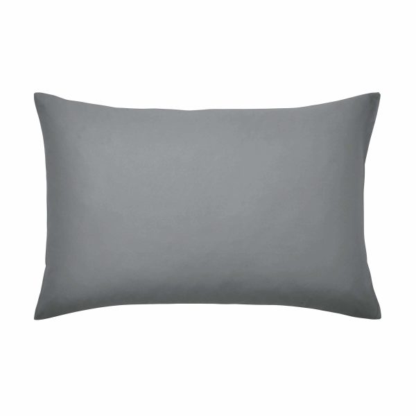 Murmur 500 Thread Count Standard Pillowcase Storm Grey | Bed Sava