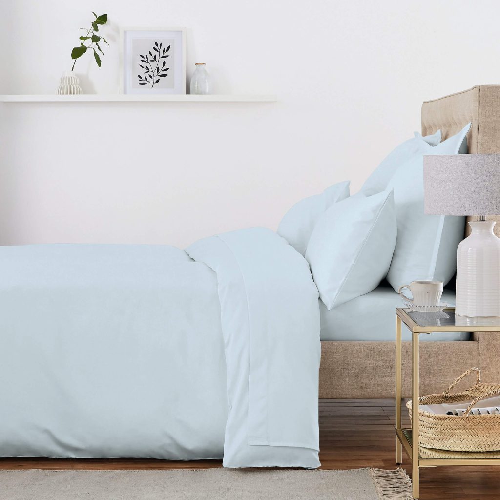 Murmur 500 Thread Count Super Kingsize Duvet Cover, Ballintoy Blue