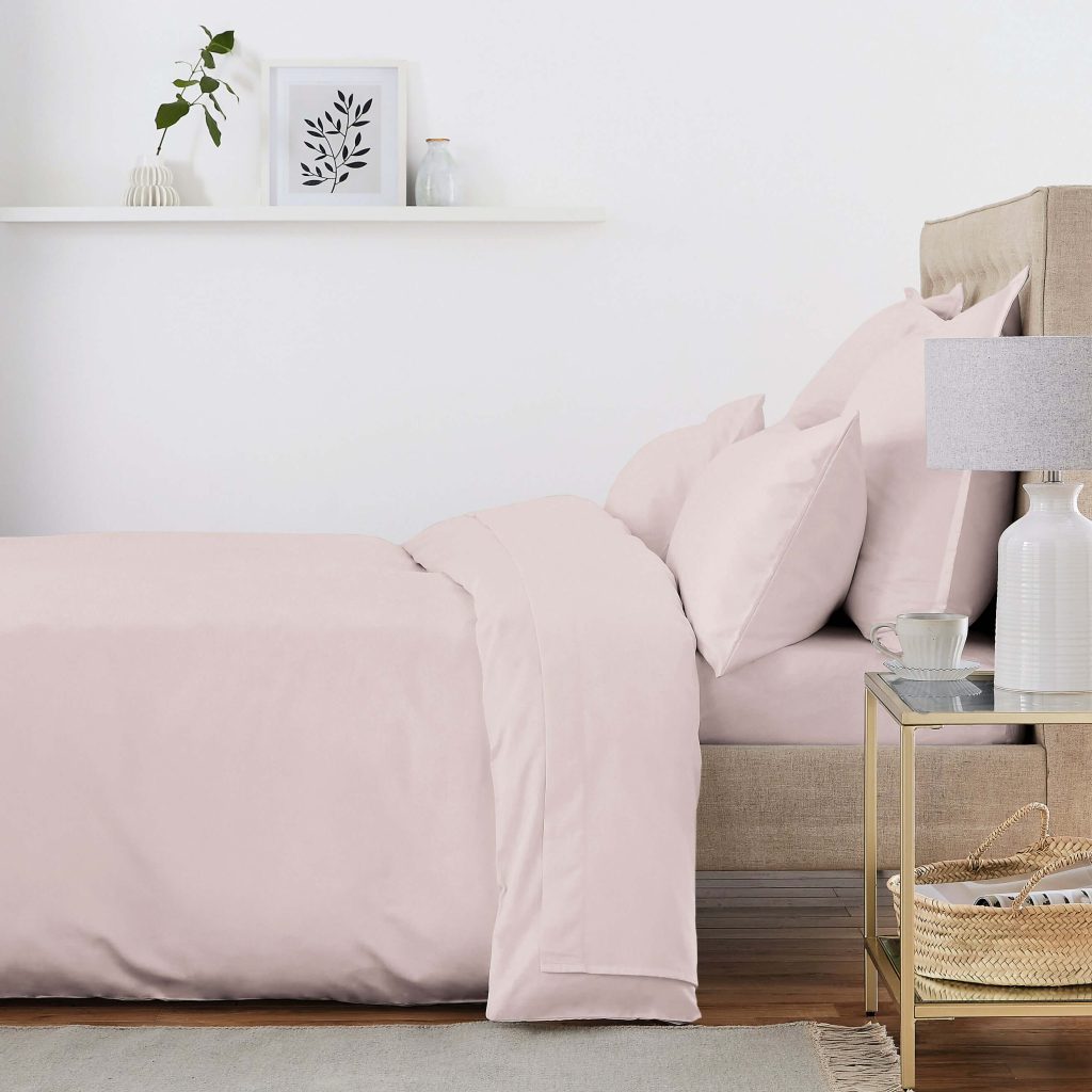 Murmur 500 Thread Count Single Duvet Cover, Rose