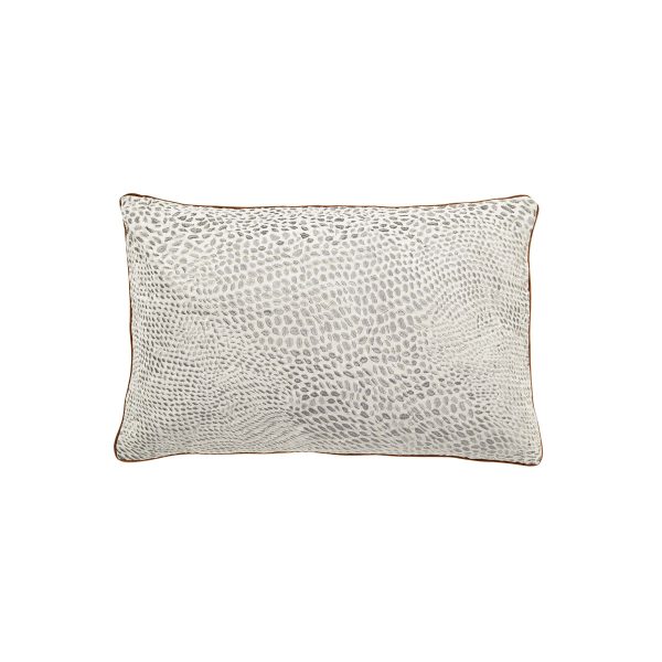 Nalu Nicole Scherzinger Glow Cushion 60cm x 40cm Stone  Sunset | Bed Sava