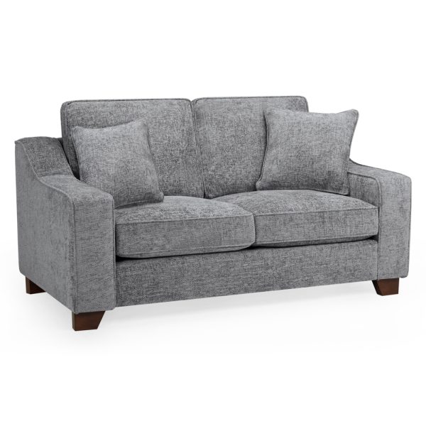 Nepean Fabric 2 Seater Sofa In Slate | Bed Sava