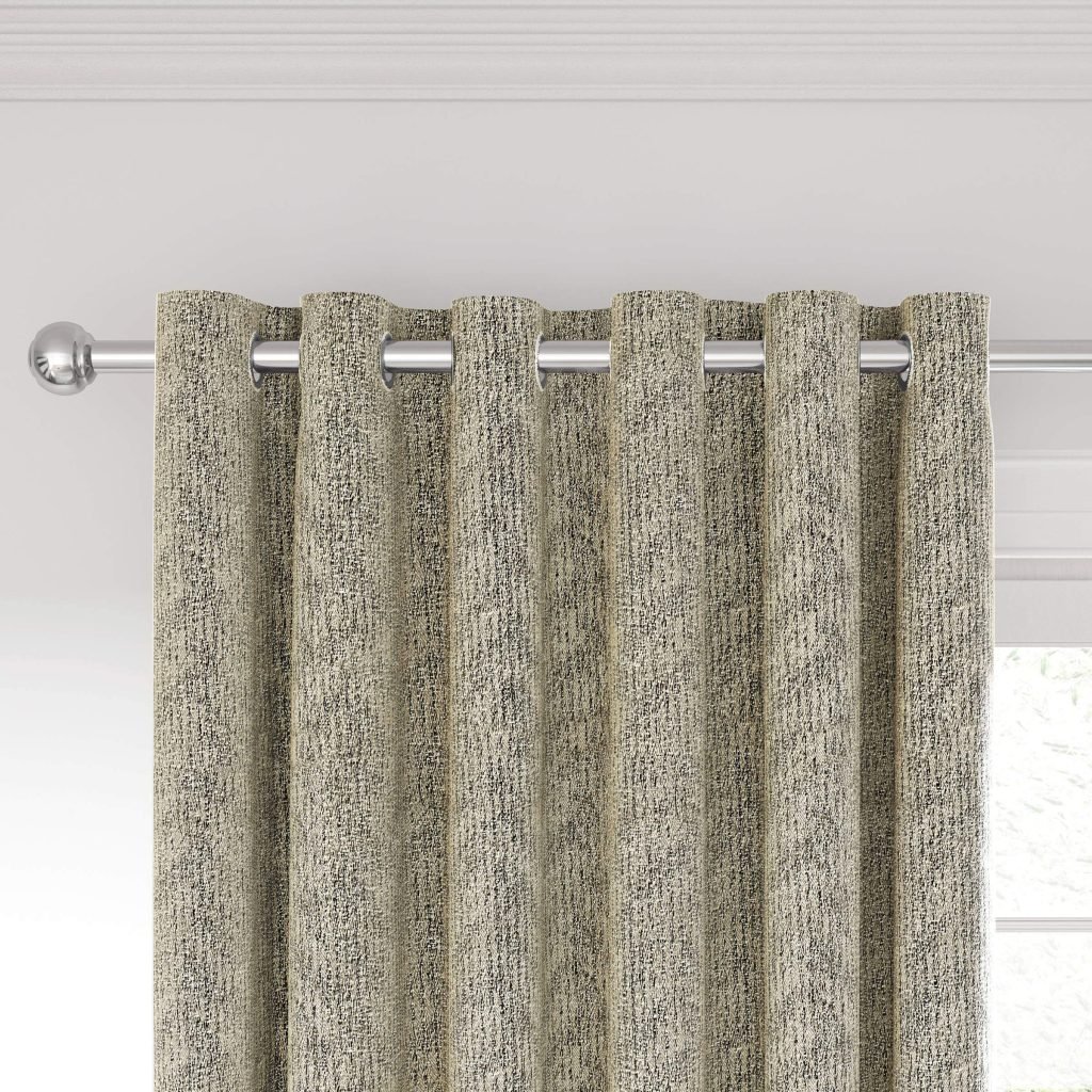 Nalu Nicole Scherzinger Hana Lined Curtains 66" x 90", Linen