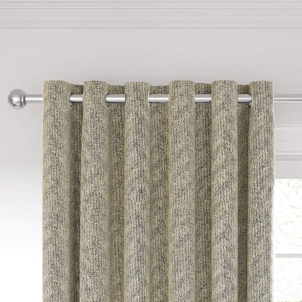 Nalu Nicole Scherzinger Hana Lined Curtains 90 x 72 Linen | Bed Sava