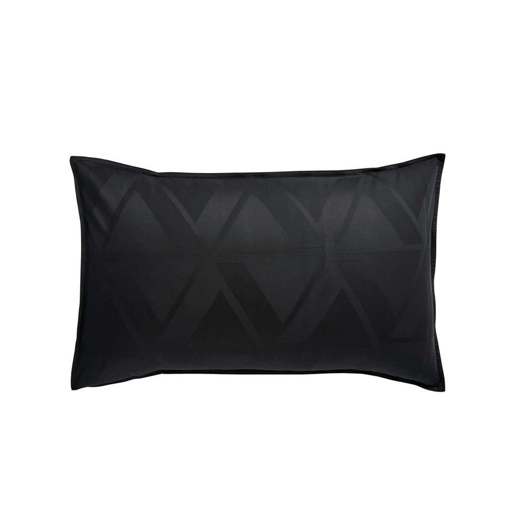 Nalu Nicole Scherzinger Kalama Standard Pillowcase, Black