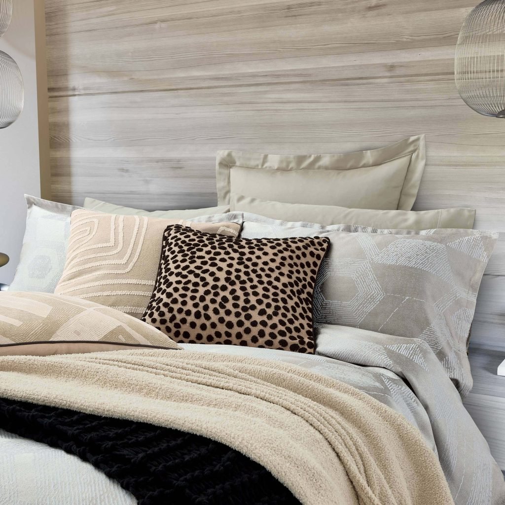 Nalu Nicole Scherzinger Nalani Double Duvet Cover, Linen