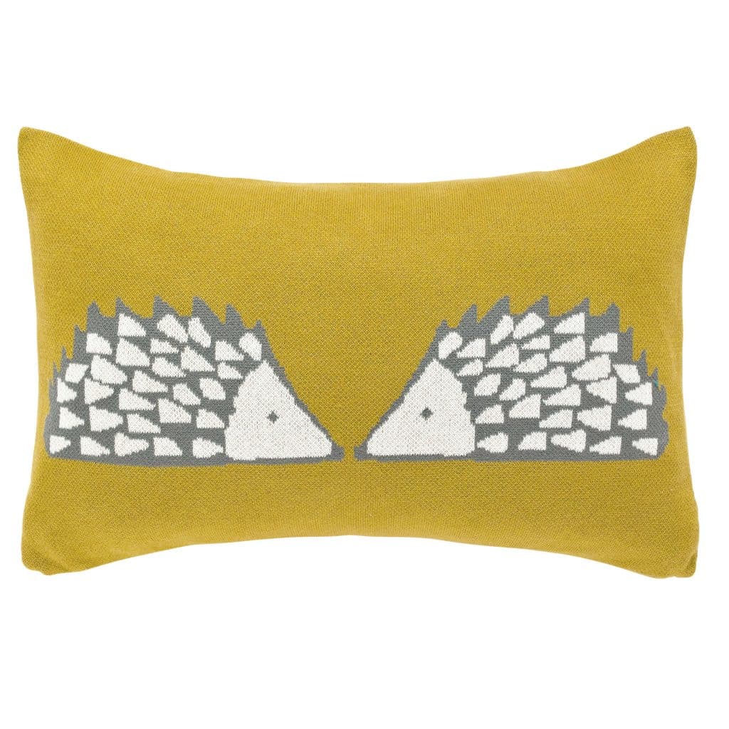 Scion Bedding, Spike Cushion, Ochre