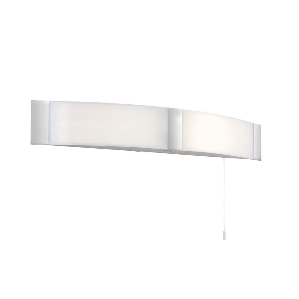 Onan Shaver Bathroom Linear Wall Light In Chrome