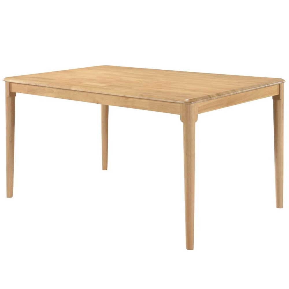 Orillia Wooden Rectangular Dining Table In Oak
