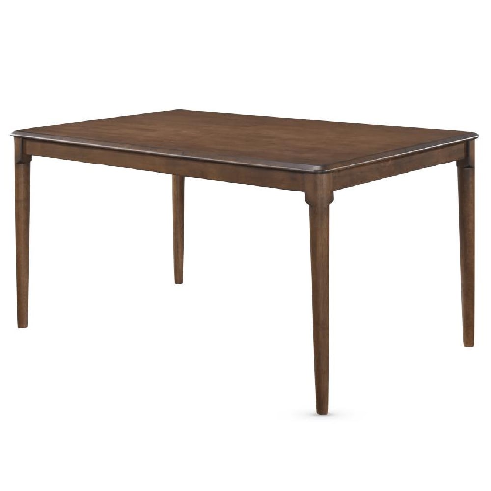 Orillia Wooden Rectangular Dining Table In Walnut