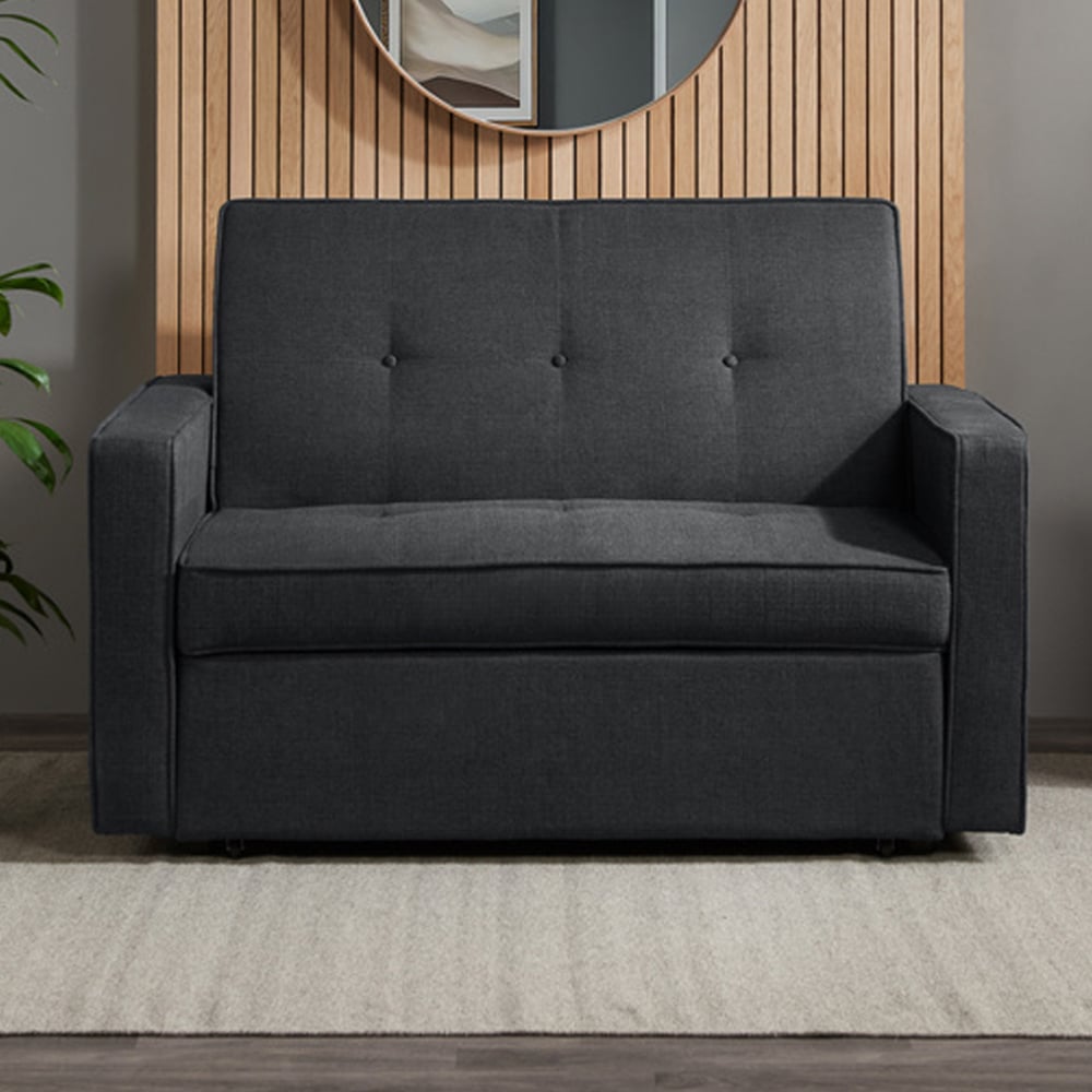 Orlando Fabric Sofa Bed In Grey