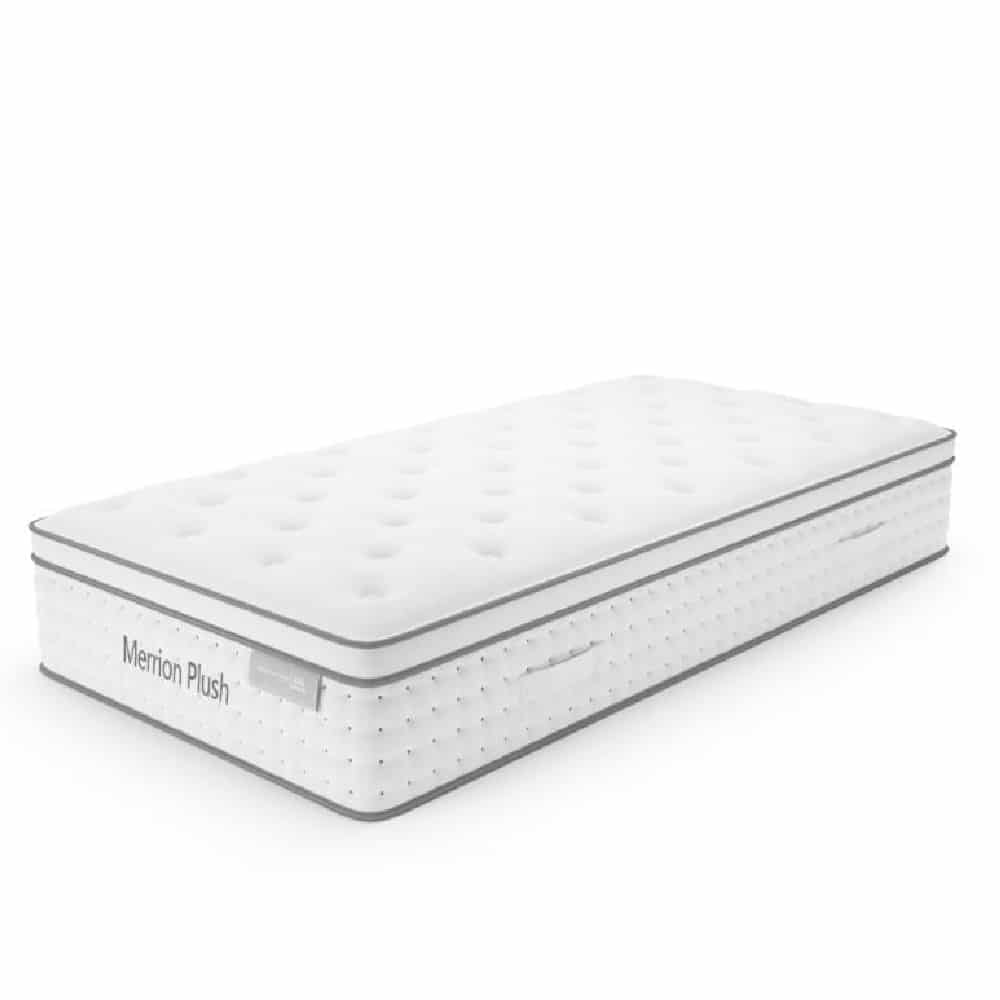 Paige Fabric Single Mattress In White