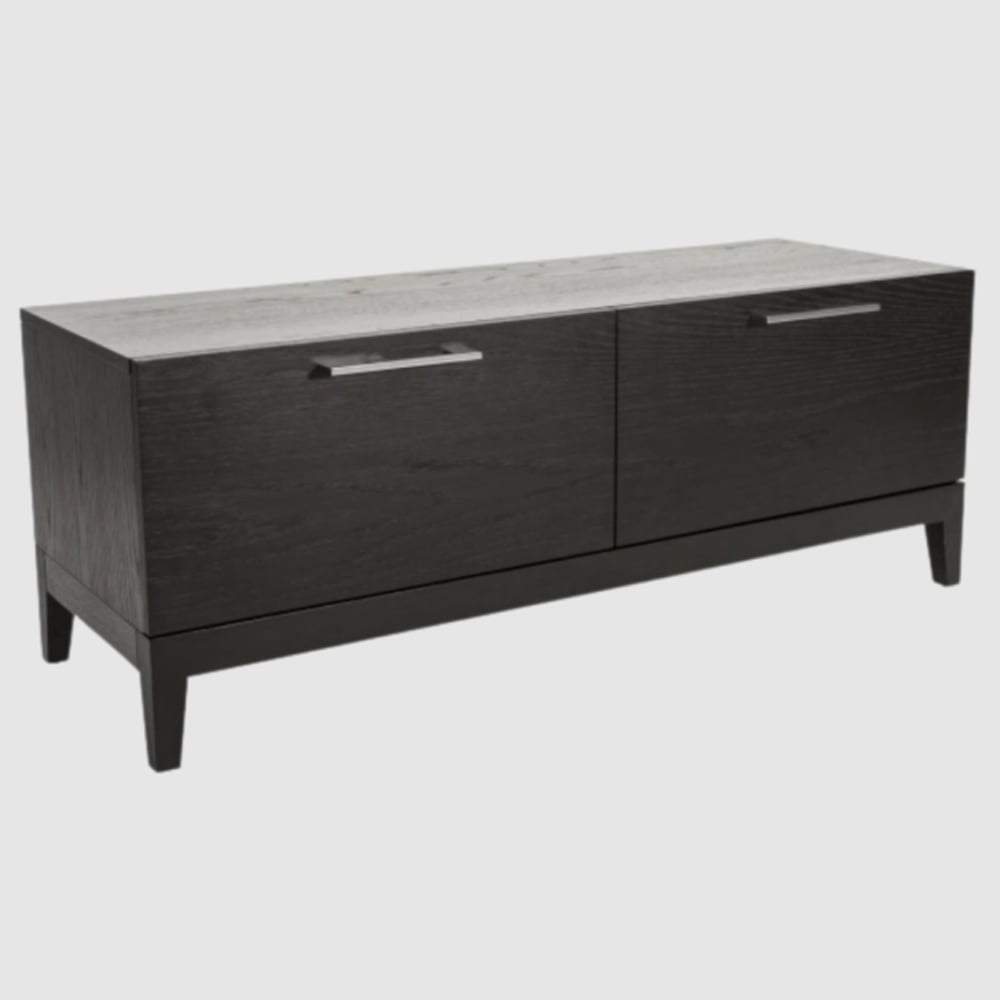 Peoria Wooden TV Stand With 2 Drawers In Wenge