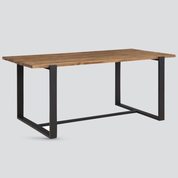 Pierre Large Wooden Rectangular Dining Table In Oak | Bed Sava