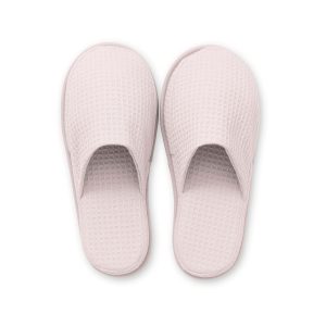 Murmur Spa Collection Waffle Slippers Rose | Bed Sava