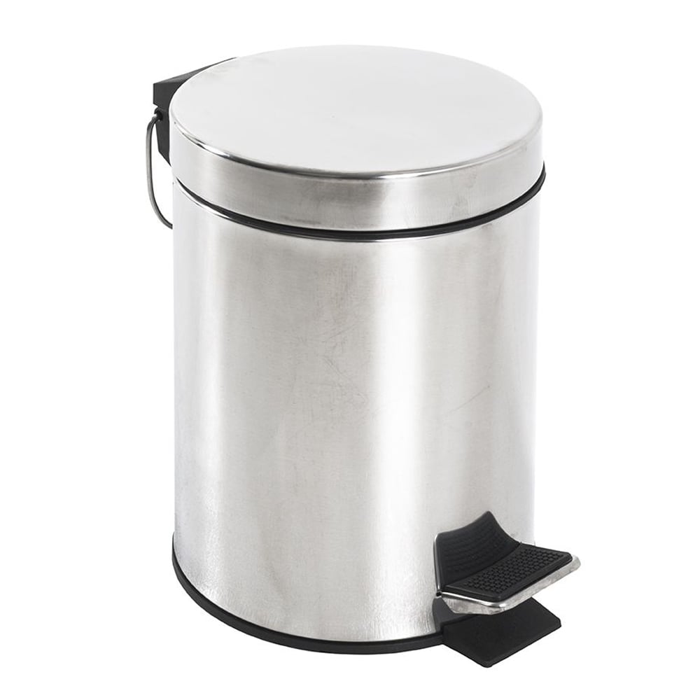 Prichard Stainless Steel 3 Litre Pedal Bin In Chrome