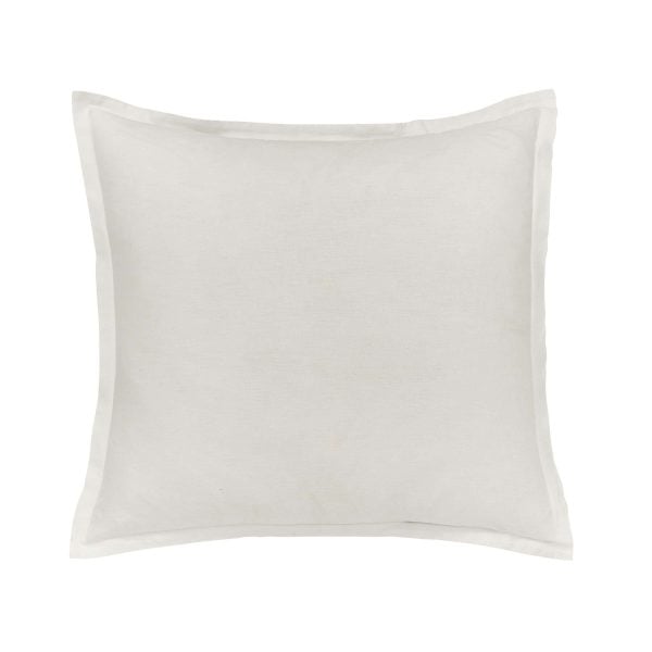 William Morris Pure Linen Cotton Sham Pillowcase Silver | Bed Sava